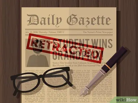 Избегайте юридических проблем, когда пишете о реальных людях Шаг 13