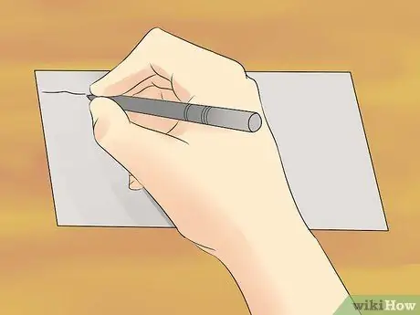 Наклейка на конверт, шаг 2