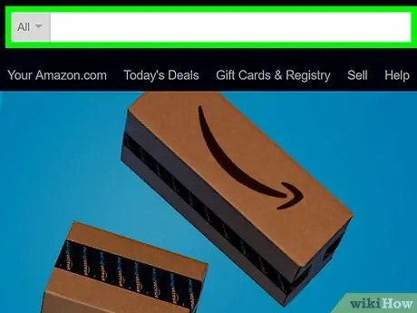 Поиск продукта на Amazon. Шаг 2