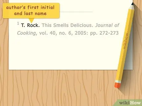 Ссылка в оксфордском стиле, шаг 3