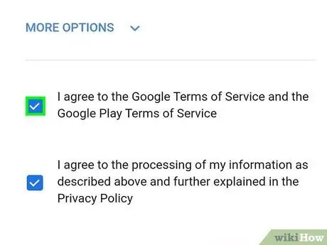 Создание учетной записи Google с помощью устройства Android Шаг 10