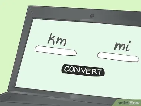 Преобразовать километры в мили Шаг 3