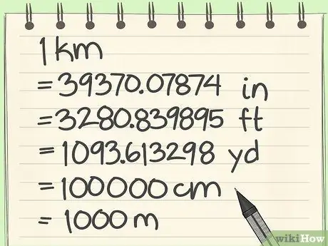 Преобразовать километры в мили Шаг 6