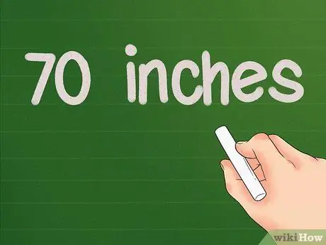 Преобразовать дюймы в футы Шаг 1