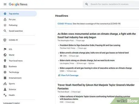 Персонализируйте Новости Google Шаг 10