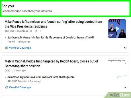 Персонализируйте Новости Google Шаг 14