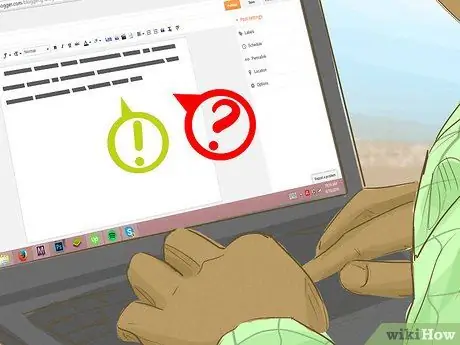 Напишите сообщение в блоге Шаг 6