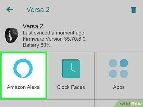 Подключите Alexa к Fitbit Шаг 4