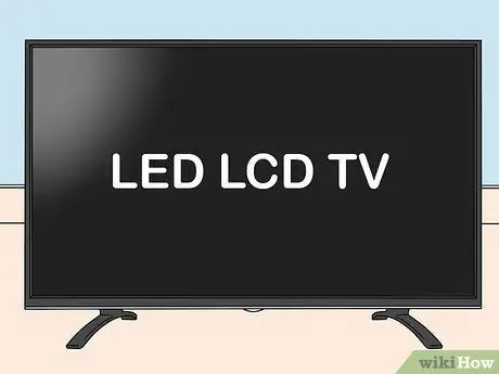 Выберите телевизор с плоским экраном Шаг 1