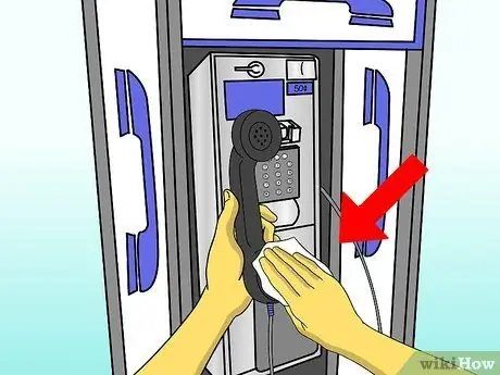 Использование таксофона Шаг 2