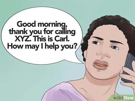 Ответить на звонок Шаг 3