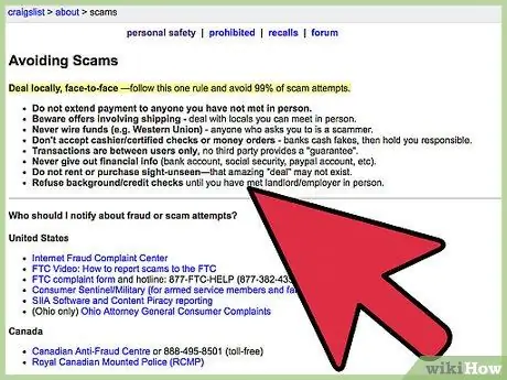 Защитите себя при использовании Craigslist Шаг 11