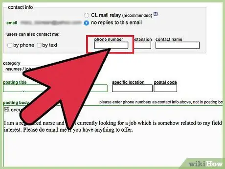 Защитите себя при использовании Craigslist Шаг 3 Пункт 1