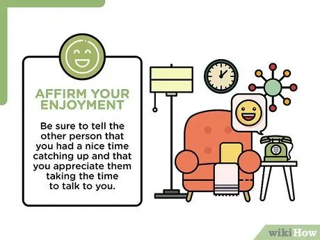 Завершение телефонного разговора с разговорчивым человеком Шаг 6