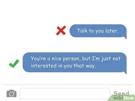 Завершение текстового разговора Шаг 9