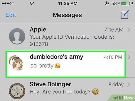 Завершение текстового разговора Шаг 11