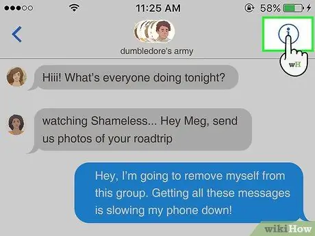 Завершение текстового разговора Шаг 12