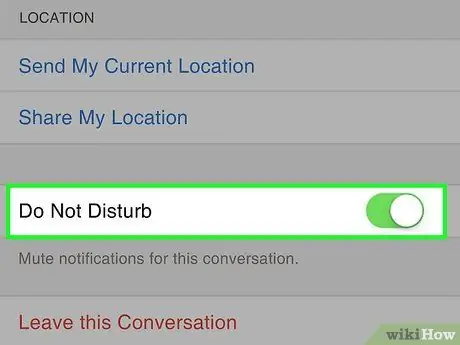 Завершение текстового разговора Шаг 14