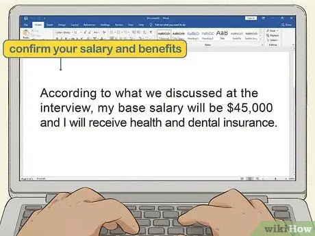 Напишите письмо о принятии решения Шаг 4