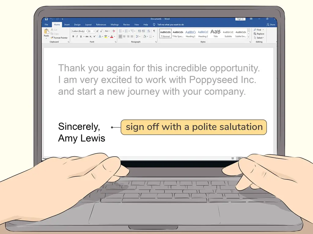 Как написать письмо о приеме на работу: 9 шагов (с картинками)