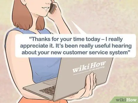 Завершение телефонного звонка Шаг 10