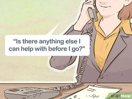 Завершение телефонного звонка Шаг 7