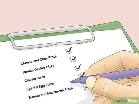 Доставить пиццу Шаг 1