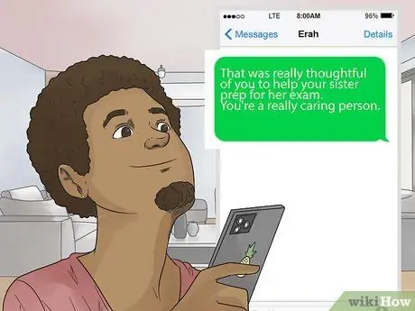 Проявите привязанность по телефону Шаг 3