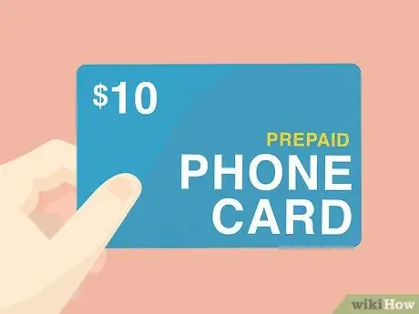 Использование телефонной карты Шаг 1