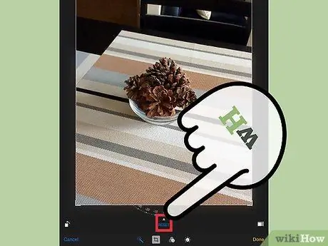 Поверните фотографии с помощью приложения iPad Photos. Шаг 8