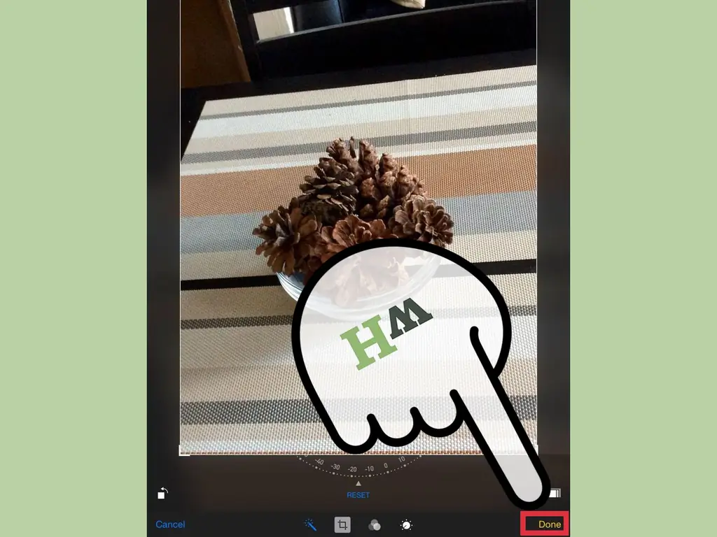 Как повернуть фотографии с помощью приложения iPad Photos: 9 шагов