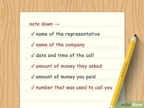 Сообщить о неприятных телефонных звонках Шаг 1