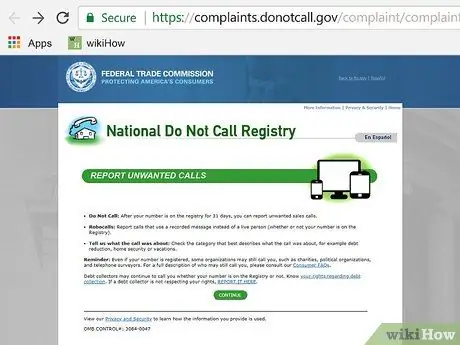 Сообщить о неприятных телефонных звонках Шаг 9