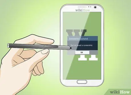 Сделайте снимок экрана на Galaxy Note Шаг 4