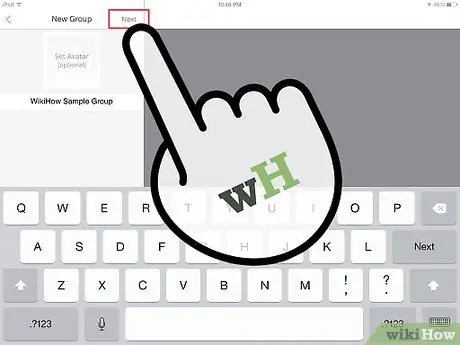 Конференц-связь с Groupme. Com Шаг 4