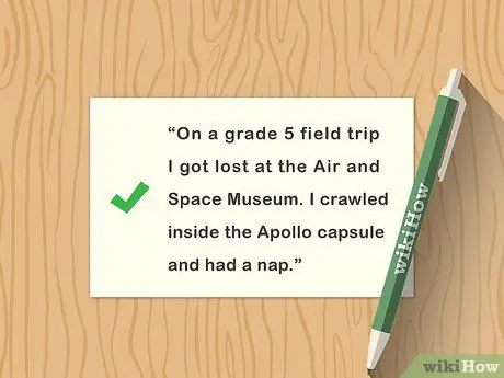 Напишите забавное личное объявление Шаг 13