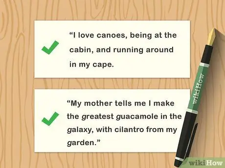 Напишите забавное личное объявление Шаг 9