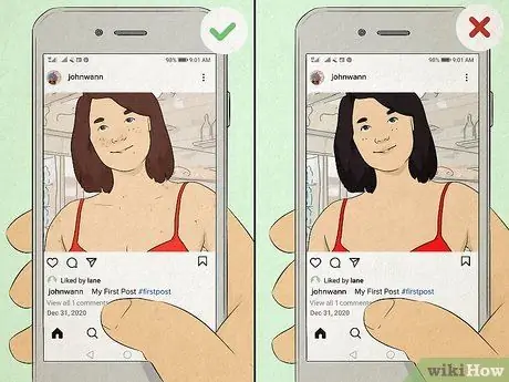 Будьте аутентичны в Instagram Шаг 4