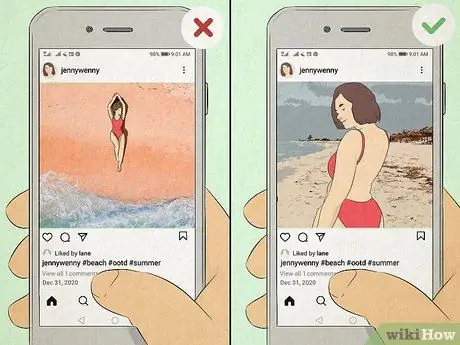 Будьте аутентичны в Instagram Шаг 7