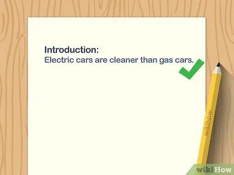 Напишите план дискуссии, шаг 5