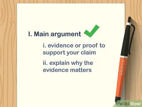 Напишите план дискуссии Шаг 8