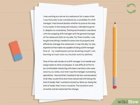 Напишите эссе при приеме на работу Шаг 13