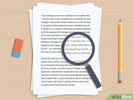 Напишите эссе при приеме на работу Шаг 9