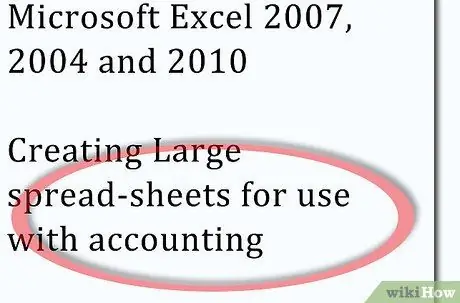 Напишите краткое изложение своего владения компьютером Шаг 3