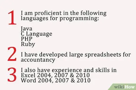 Напишите краткое изложение своего владения компьютером Шаг 7