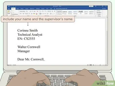 Напишите заявление о заработанном отпуске Шаг 3
