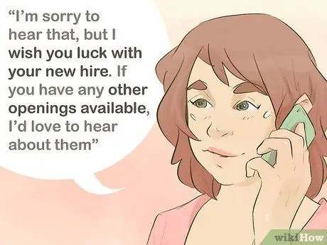 Спросите о статусе заявки после собеседования Шаг 4