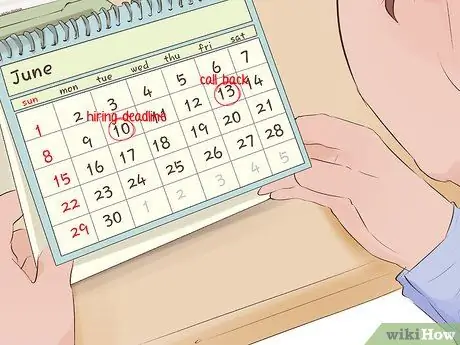 Спросите о статусе заявки после собеседования Шаг 5