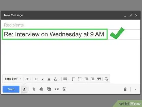Спросите о статусе заявки после собеседования Шаг 7