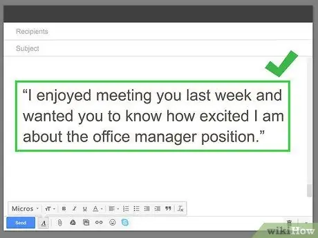 Спросите о статусе заявки после собеседования Шаг 9